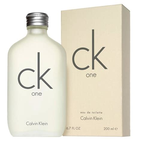 ck one unissex eau de toilette 200 ml